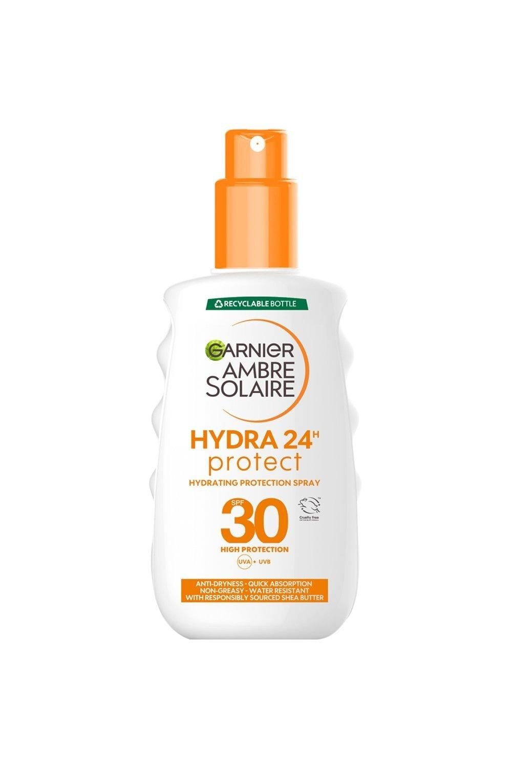 Garnier Ambre Solaire Protection Spray 24h Hydration SPF30 Multi image 1
