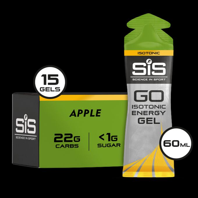Science in Sport GO Isotonic Energy 60ml Gel - Apple - 15 Pack image 1