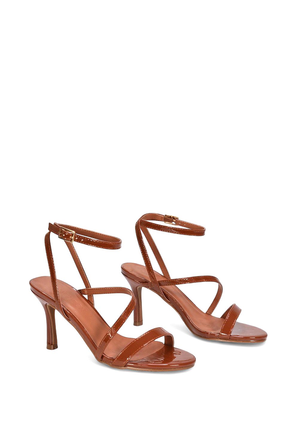 XY London 'Sherry'' Strappy Barely There Stilettos Heel Shoes image 4