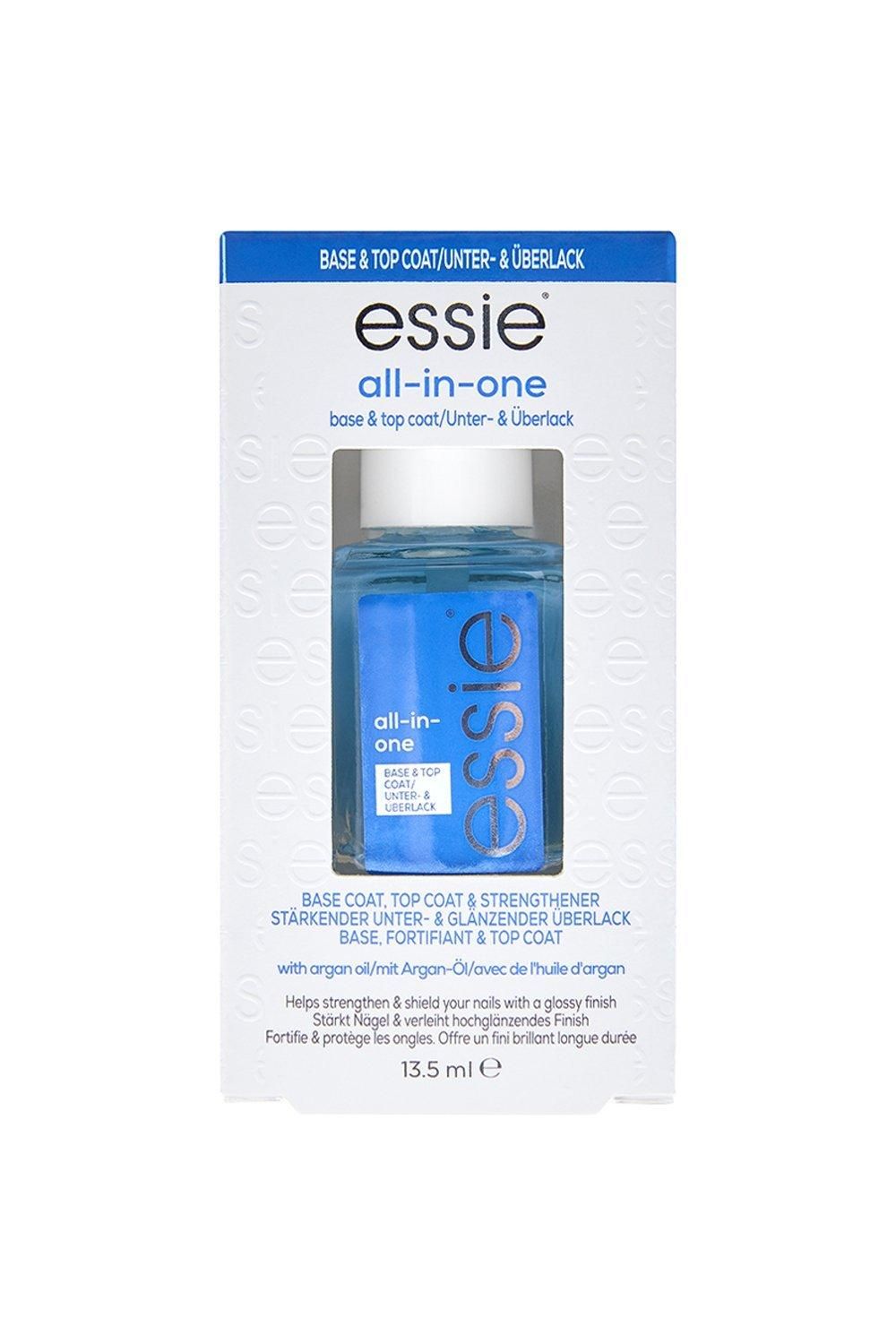 Essie Nail Polish Nail Care Treatment All In One Nail Polish Base Coat & Top Coat, Ridge Filling, Longer Lasting Home Manicure Multi image 1