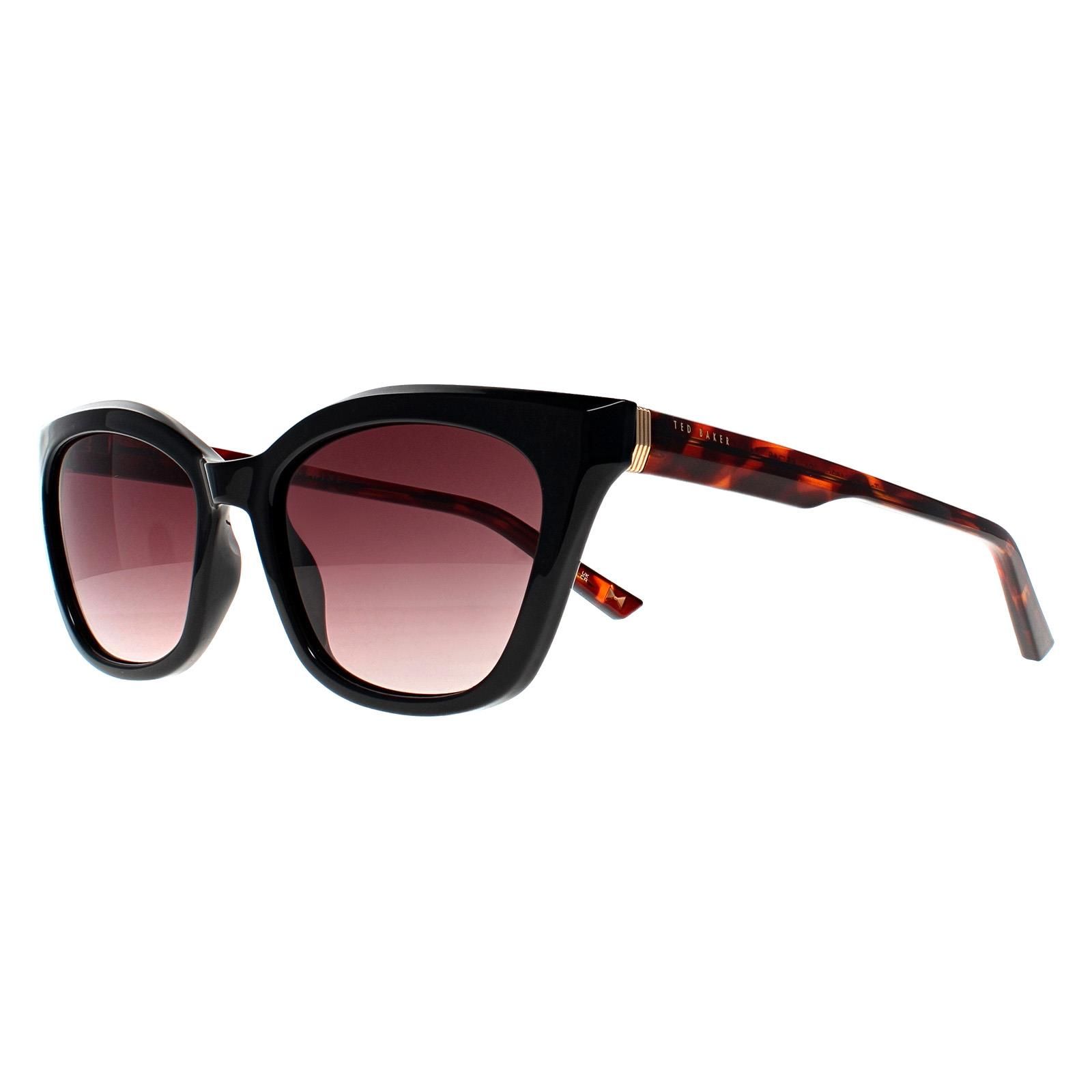 Ted Baker Cat Eye Black Tortoise Brown Gradient TB1639 Tanner image 2