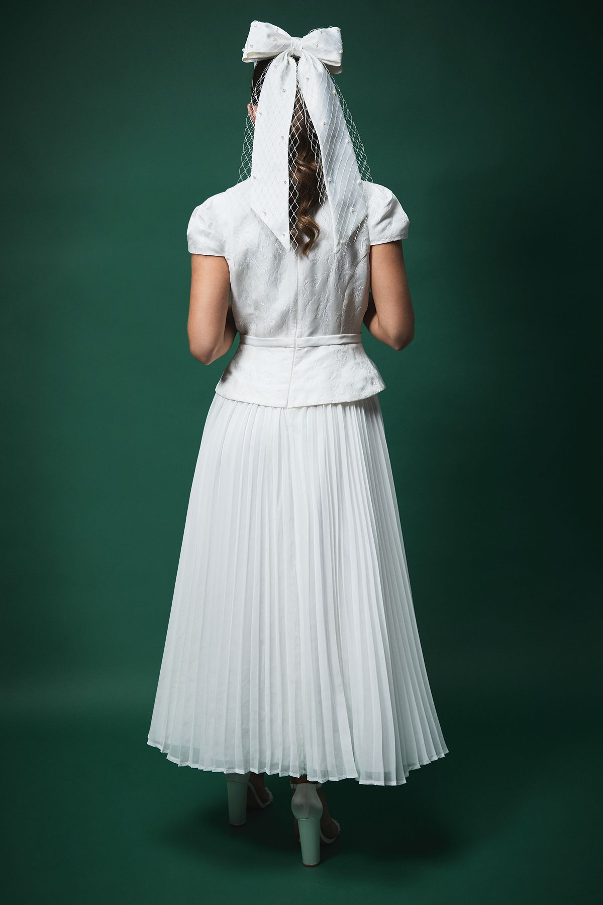 Coast Lisa Tan Two In One Wedding Dress Ivory image 3