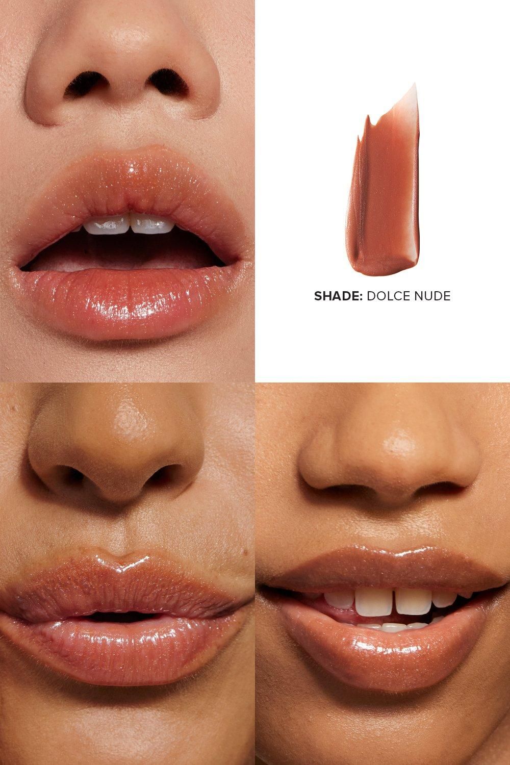 Nudestix Hydrating Peptide Lip Butter Dolce Nude image 4