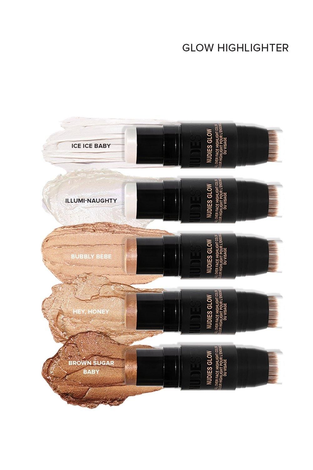 Nudestix Nudies Glow All Over Face Highlighter Brown Sugar Baby image 6