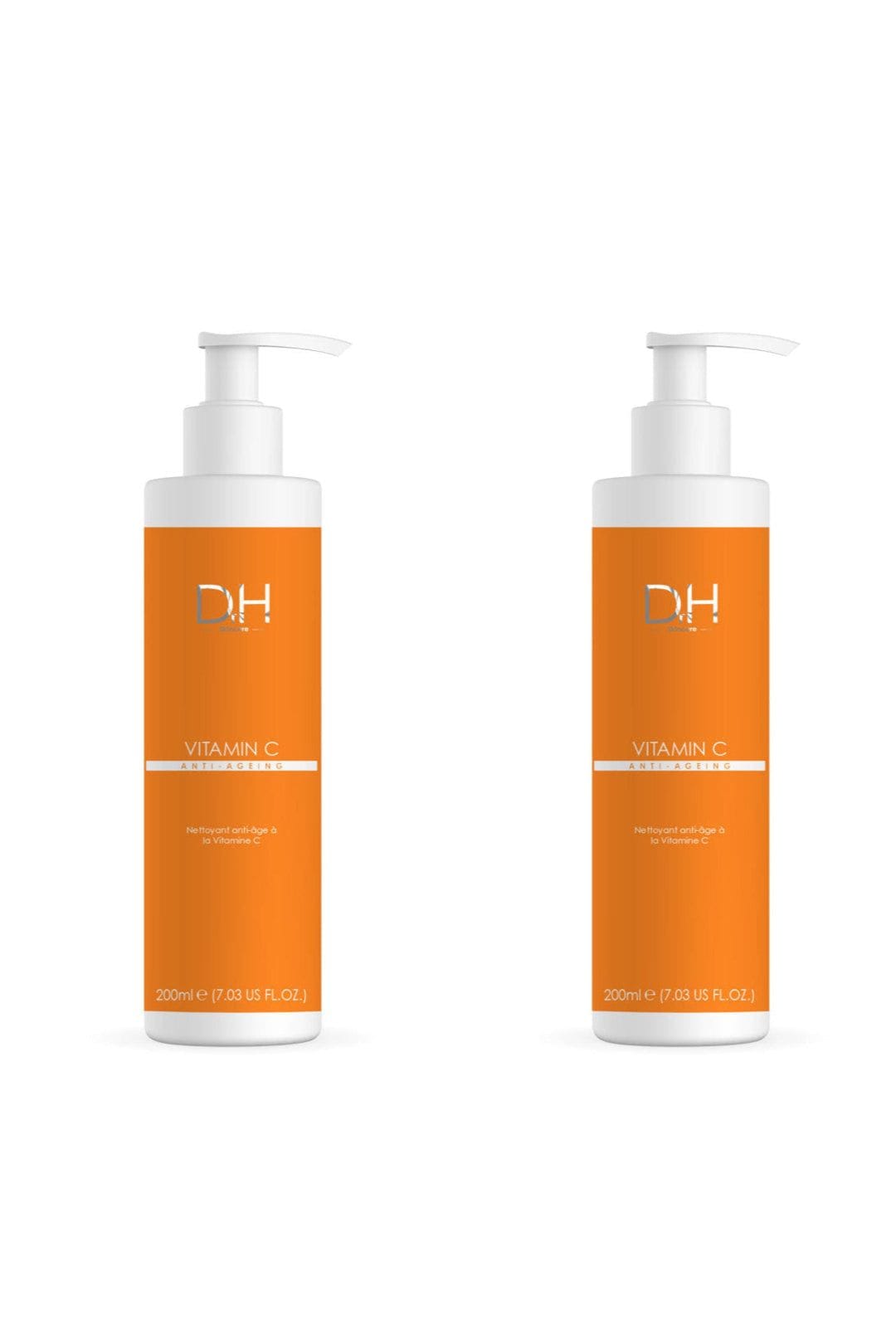 Dr H Vitamin C Anti-Ageing Cleanser 200ml x 2 Duo Pack image 1