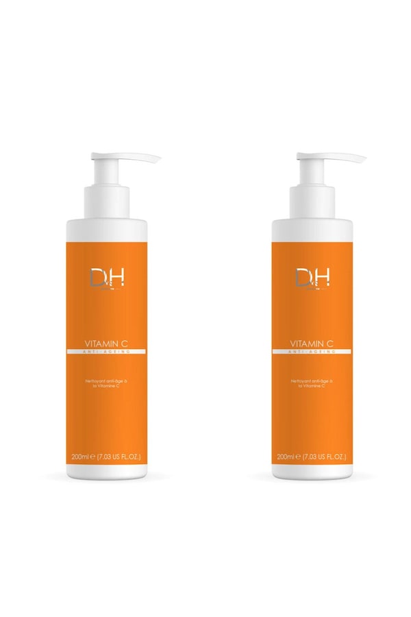 Dr H Vitamin C Anti-Ageing Cleanser 200ml x 2 Duo Pack