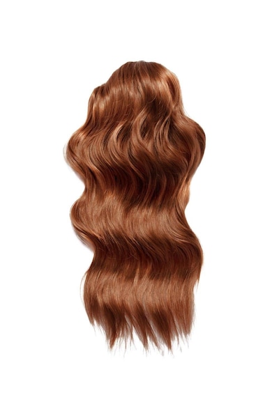 Lullabellz Brushed Out Wave 16inch Claw Clip Pony Mixed Auburn