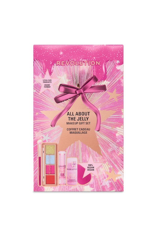 Revolution Beauty All About The Jelly Makeup Gift Set Multi