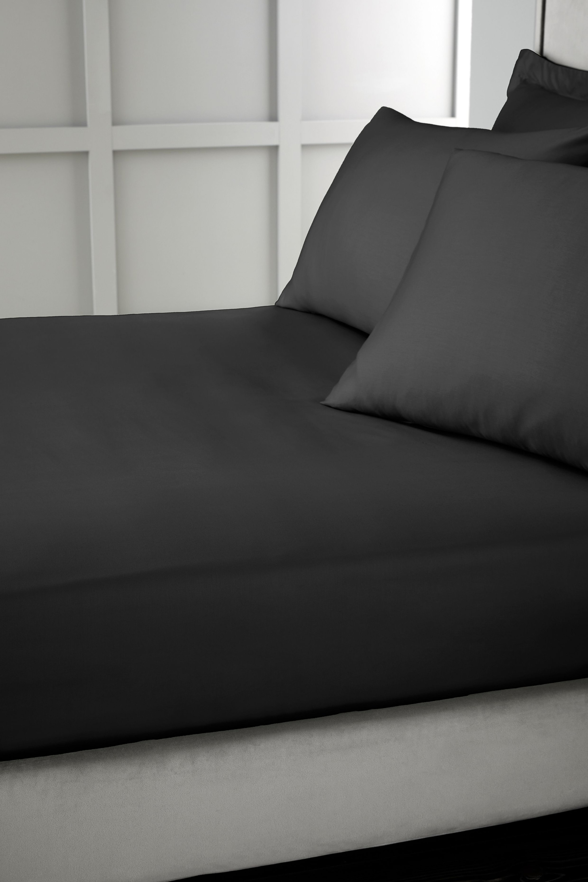 Bianca '400 Thread Count Cotton Sateen' 36cm Depth Sheet image 1