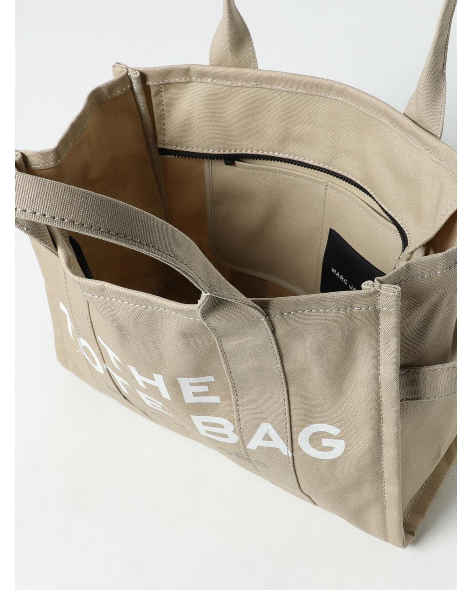 Marc Jacobs The Tote Bag Canvas Tote Wo - Beige image 3