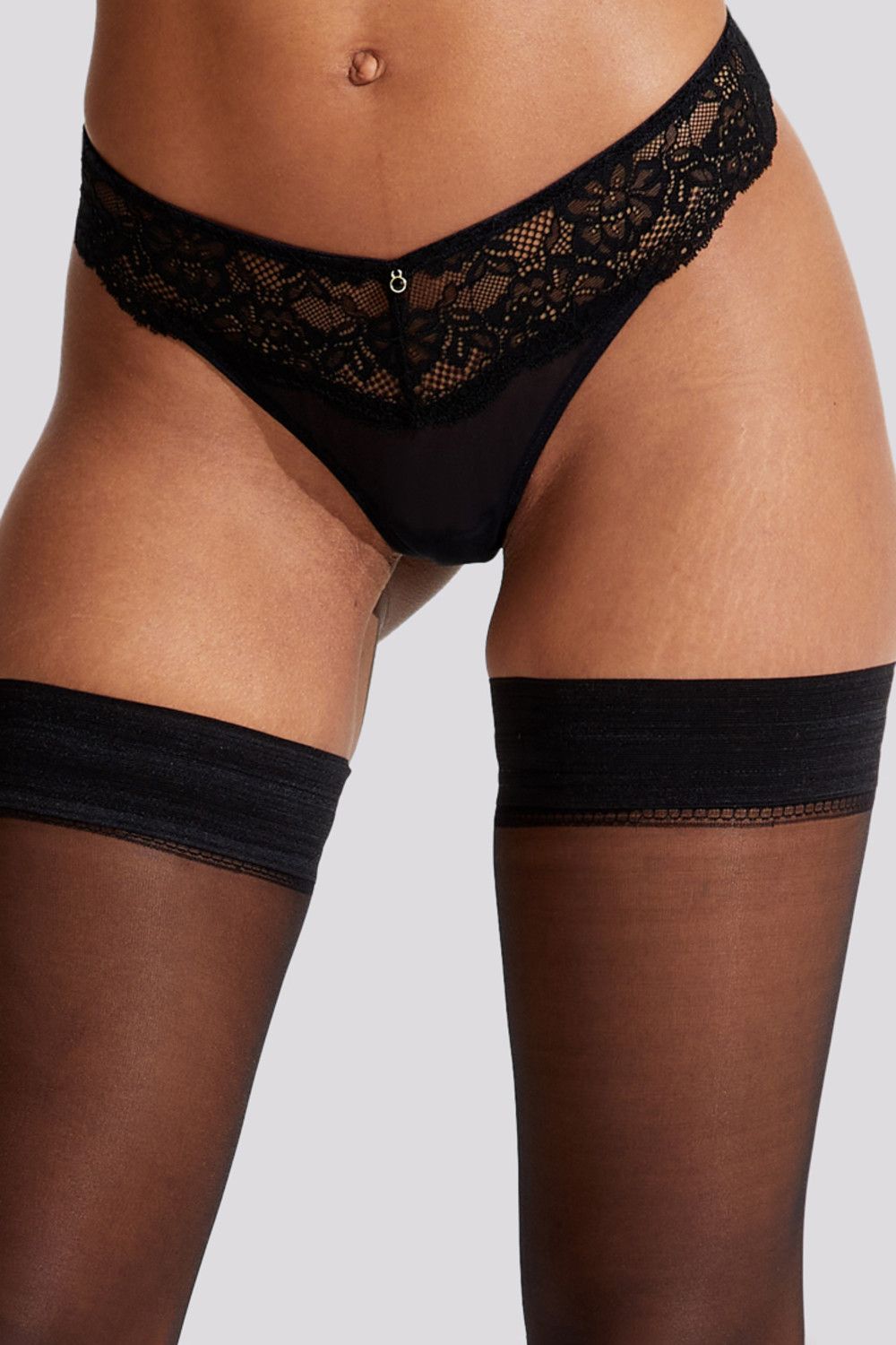 Ann Summers Plain Top Seamed Hold Ups image 3