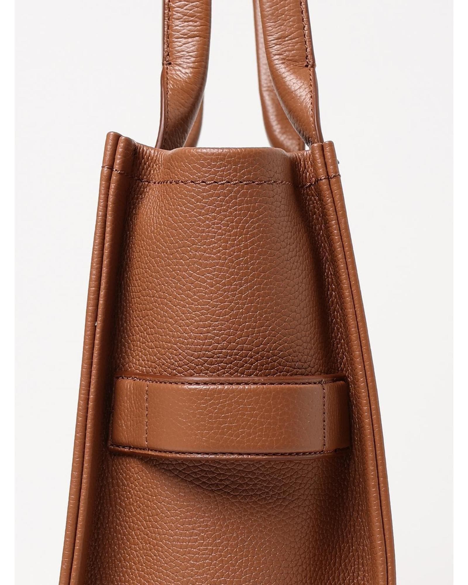 Marc Jacobs The Tote Bag Leather Tote Wo - Brown image 3
