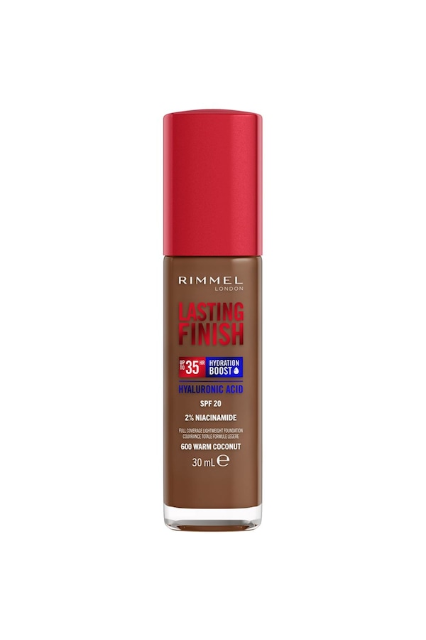 Rimmel London Lasting Finish 35 Hour Foundation 30ml 600 Warm Coconut