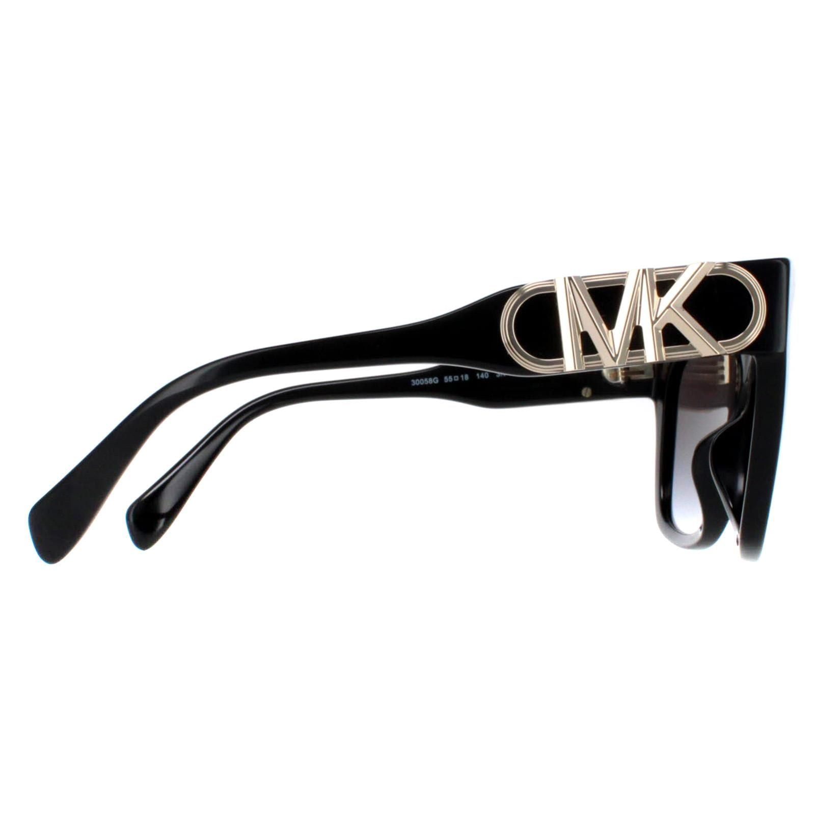 Michael Kors Cat Eye Black Dark Grey Gradient MK2182U Empire Square image 4