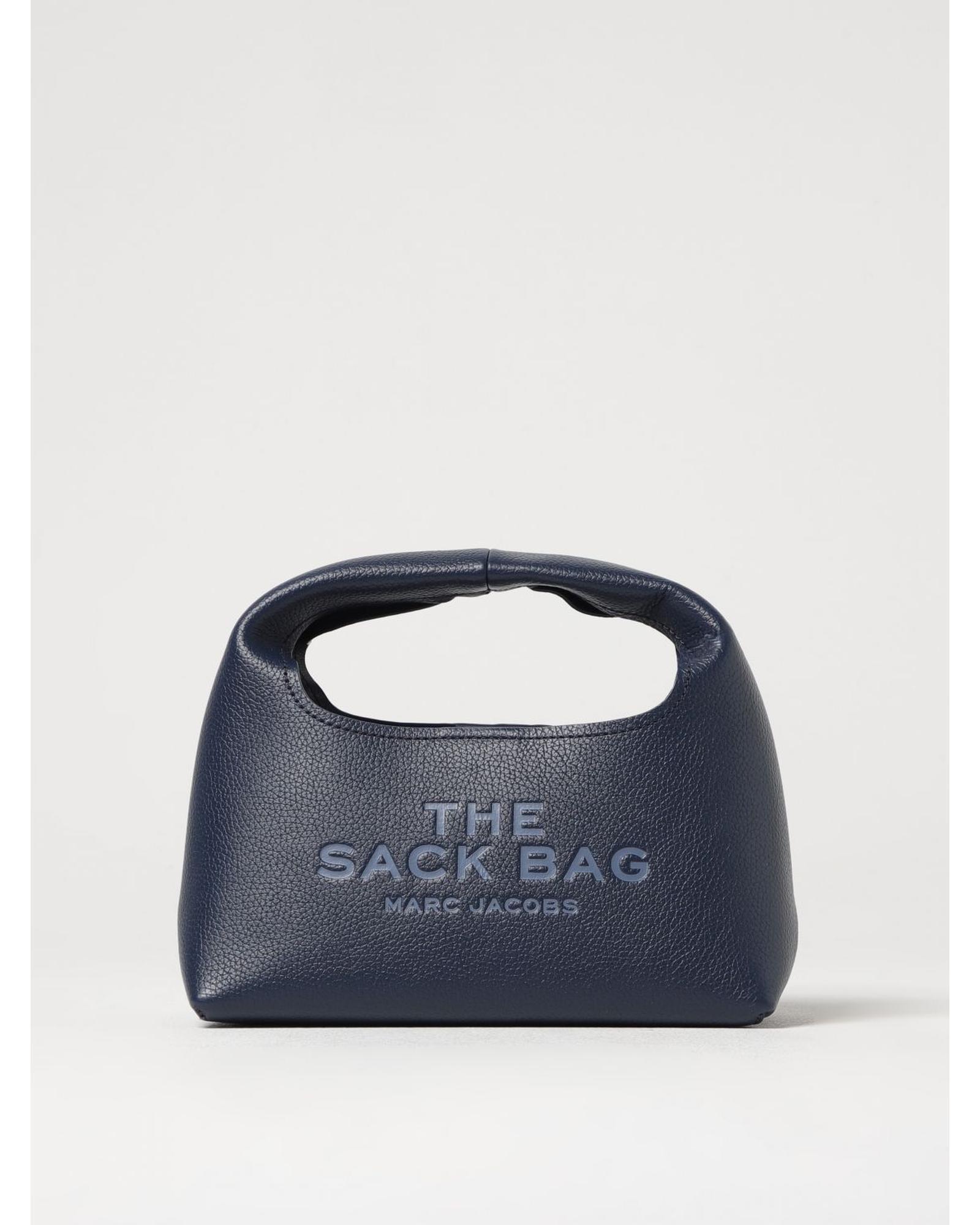 Marc Jacobs Sack Bag Handbag Wo - Blue Clutch Bags