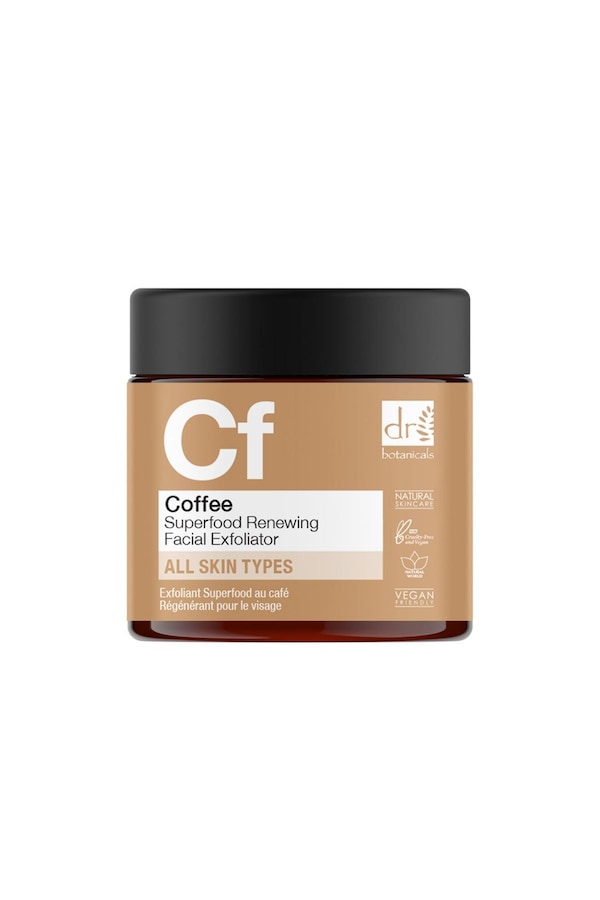 Dr. Botanicals Coffee Superfood Renewing Facial Exfoliator 60ml