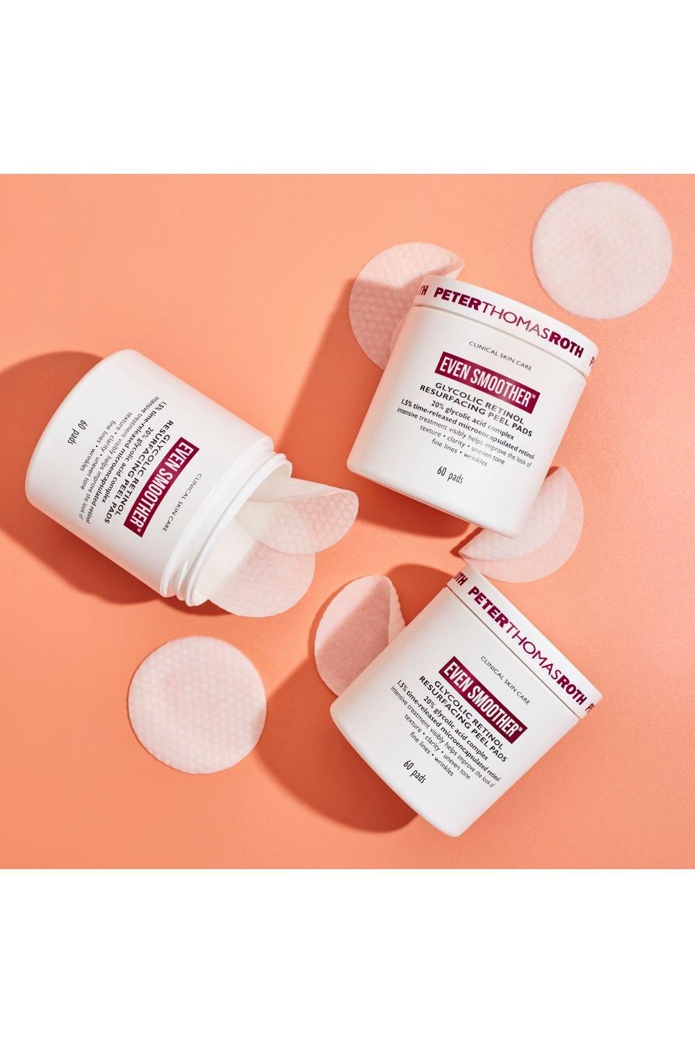 Peter Thomas Roth EVEN SMOOTHER Glycolic Retinol Resurfacing Peel Pads Misc image 6