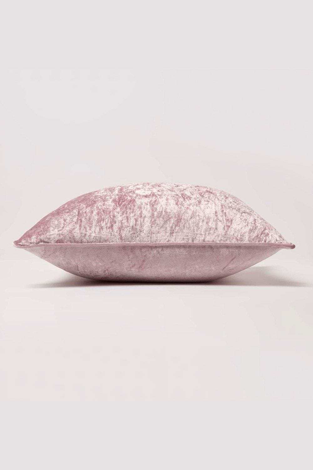 Homescapes Luxury Crushed Velvet Cushion Cover image 3