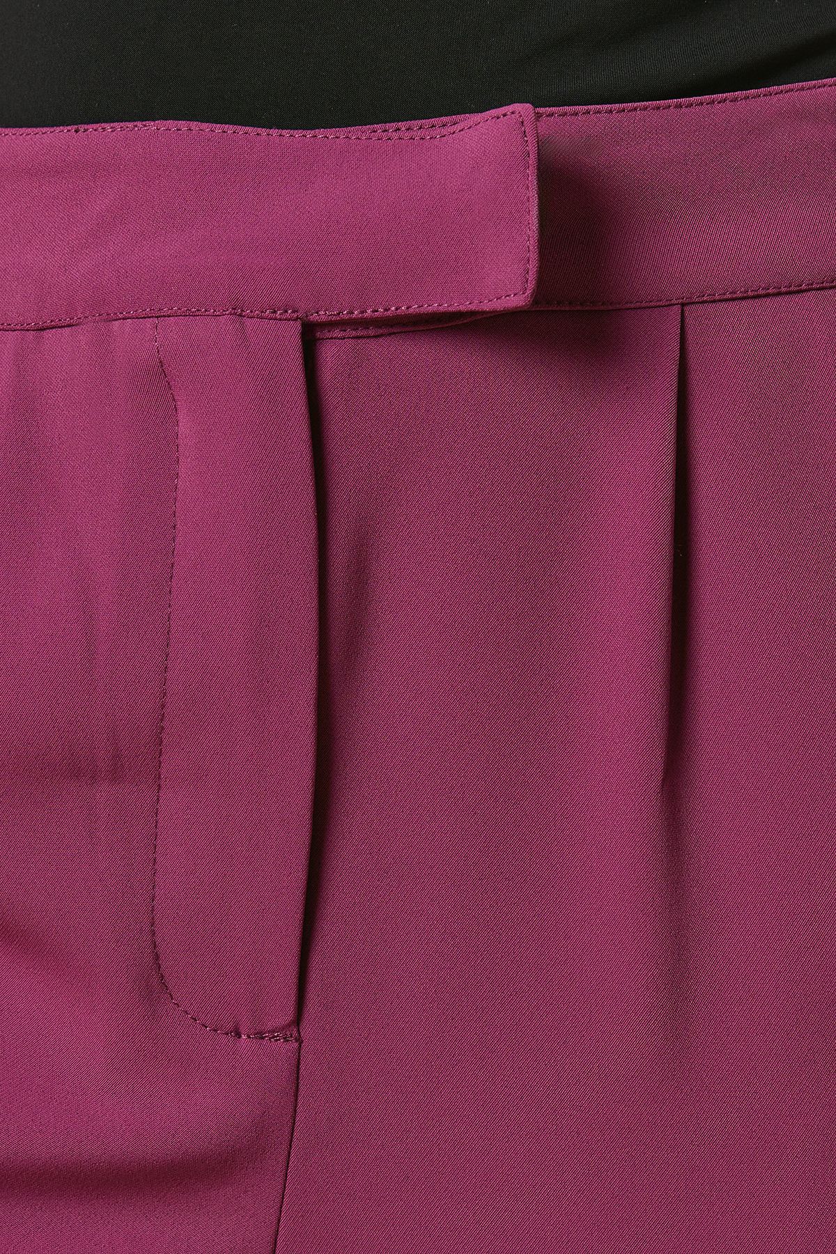Dorothy Perkins Straight Leg Trousers Berry image 5