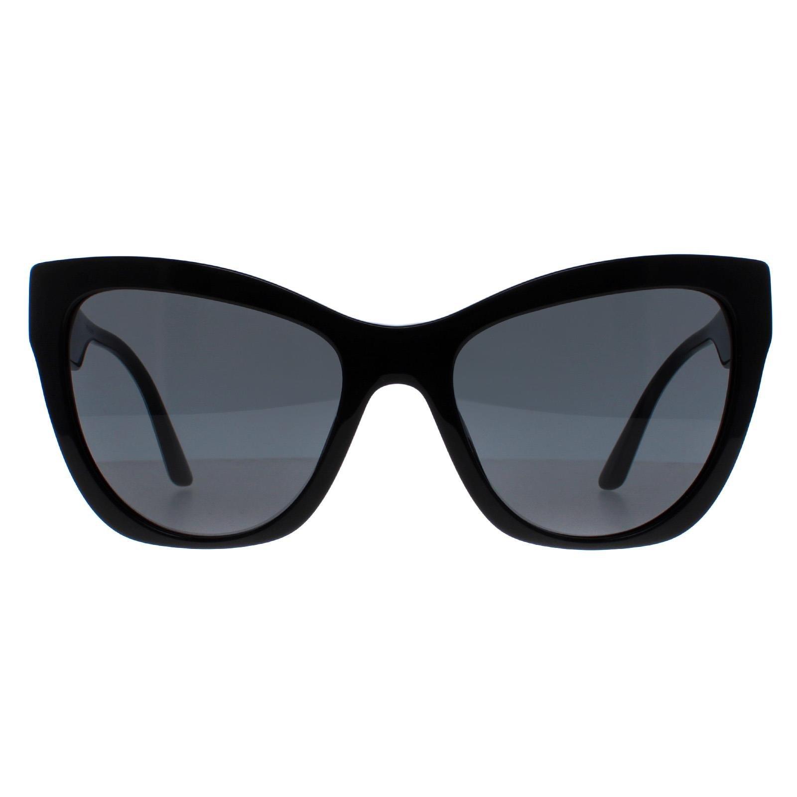 Versace Cat Eye Black Pattern Dark Grey VE4417U image 1