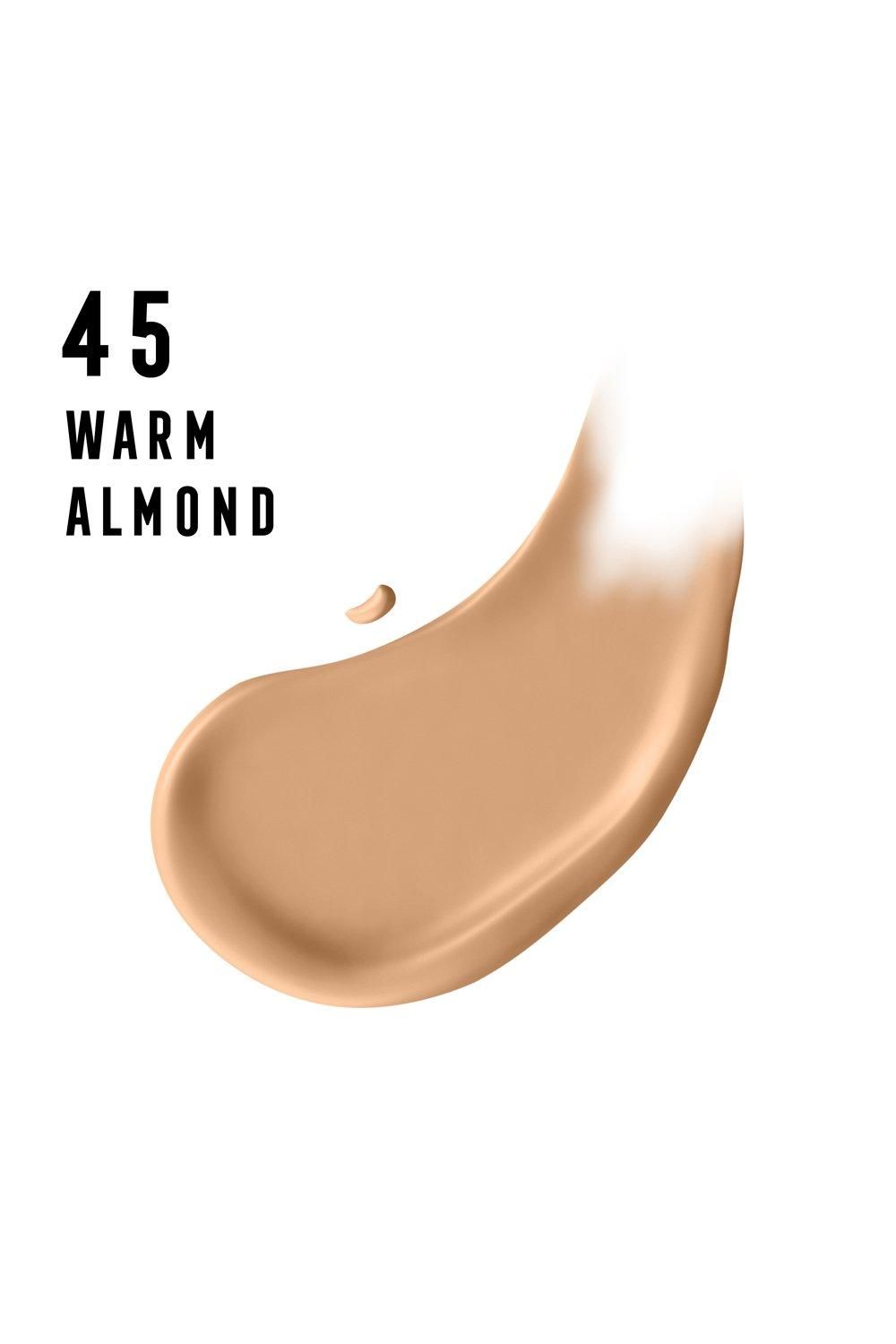 Max Factor Miracle Pure Skin Improving Foundation 45 Warm Almond image 2