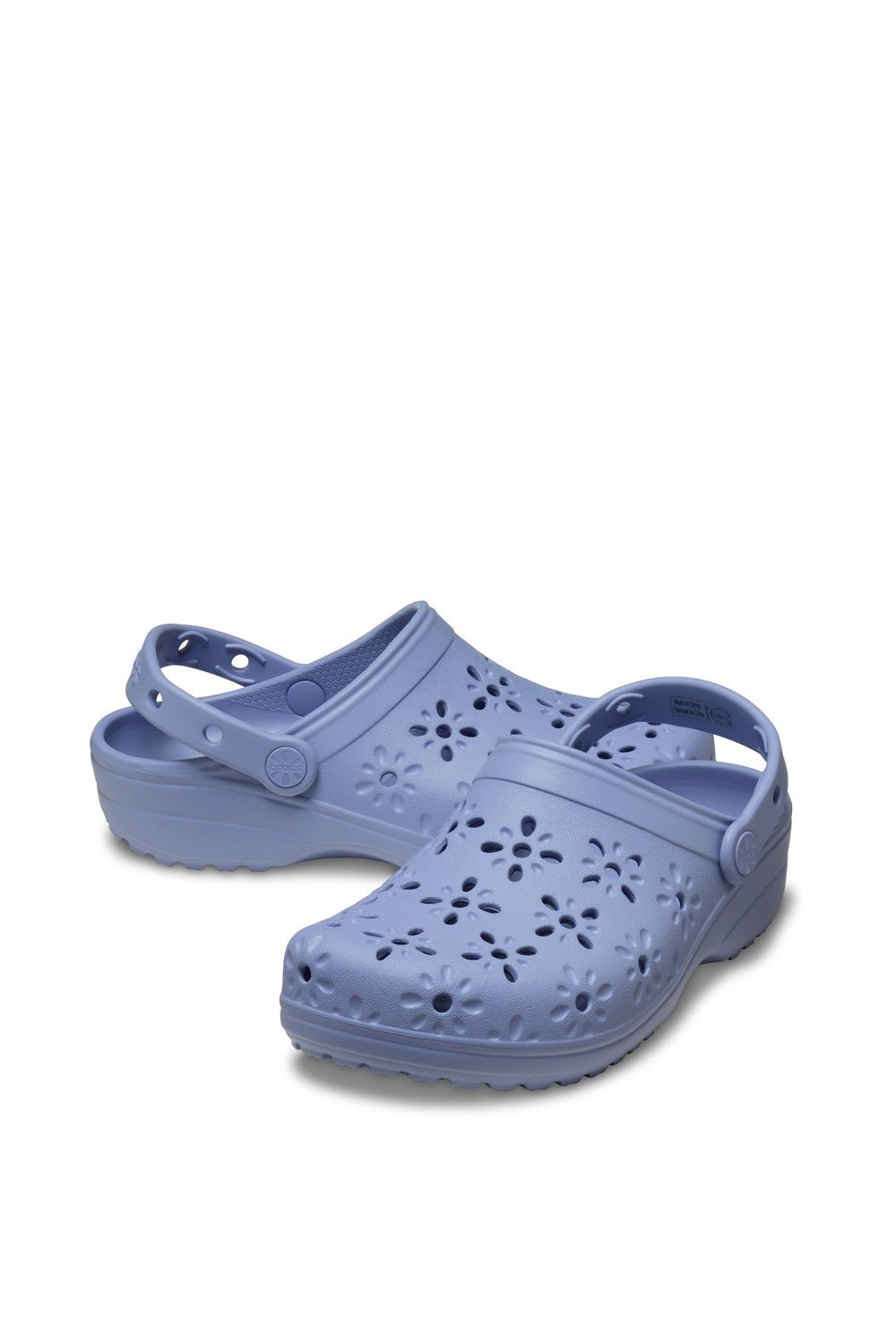 Crocs Classic Floral Cut Out Clog image 3