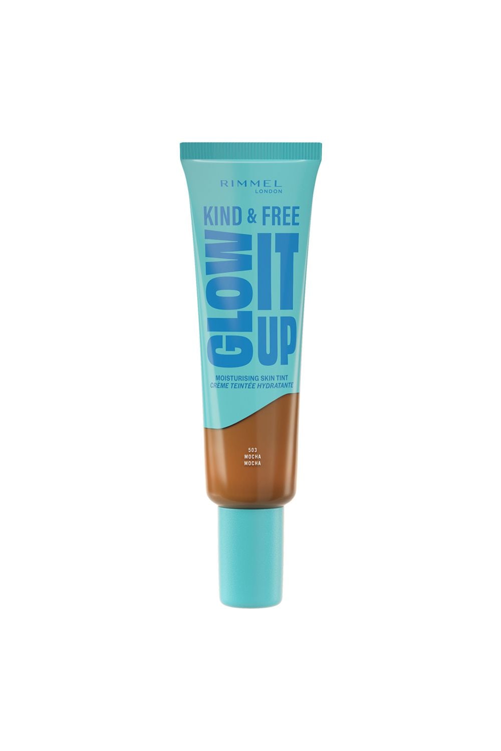 Rimmel London Kind & Free GLOW IT UP Moisturising Skin Tint 30ml 503 Mocha image 1