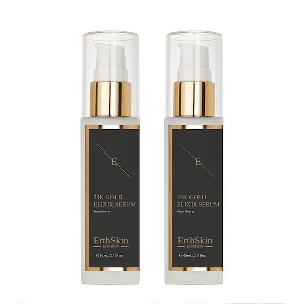 Erth Skin London ANTI-WRINKLE ELIXIR SERUM 24K GOLD x 2