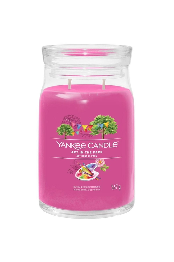 Yankee Candle Signature Large Jar Art In The Park Pink