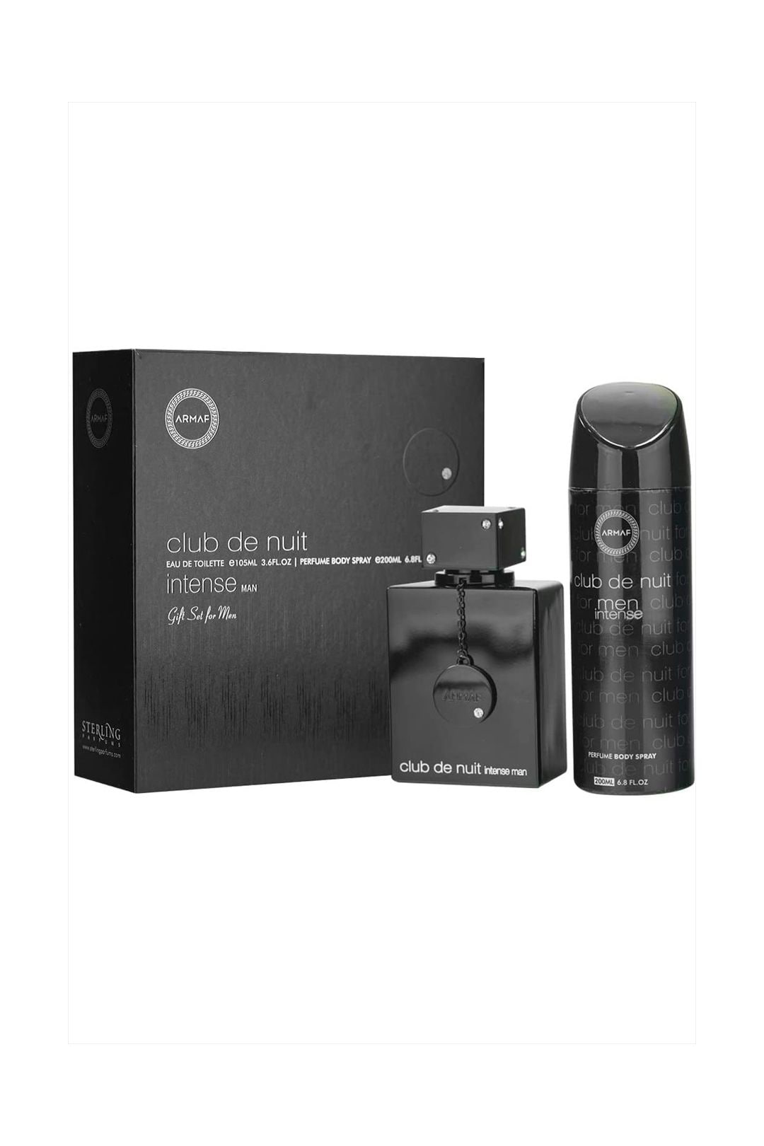 ARMAF Club De Nuit Intense Man Two Piece Giftset, 105ml Eau De Toilette & 200ml Body Spray Misc image 2