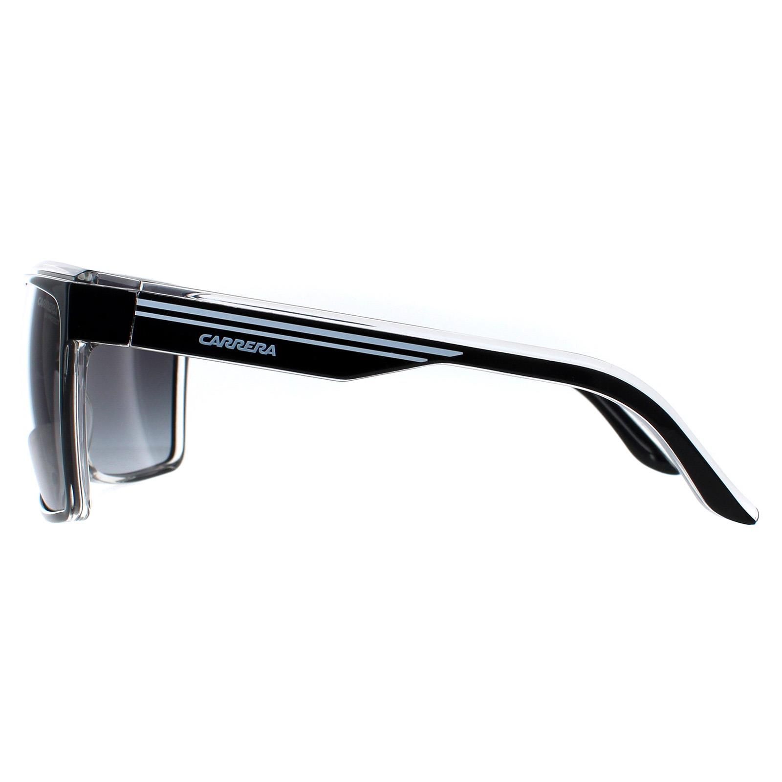 Carrera Shield Black White Grey Gradient 22 Sunglasses image 3