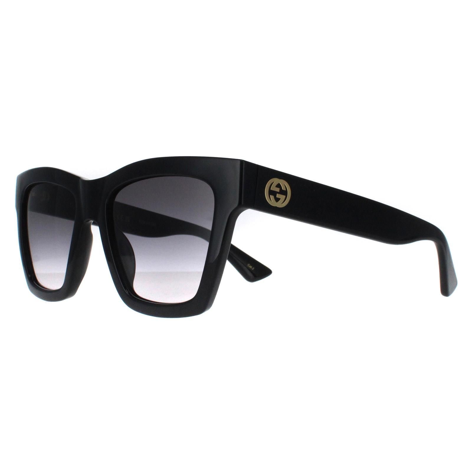 Gucci Square Black Grey Gradient GG1714S image 2
