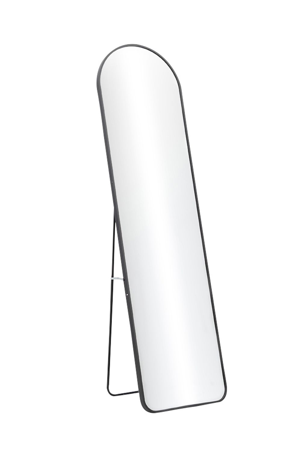 Living and Home Modern Arched Metal Frame Full Length Mirror image 2