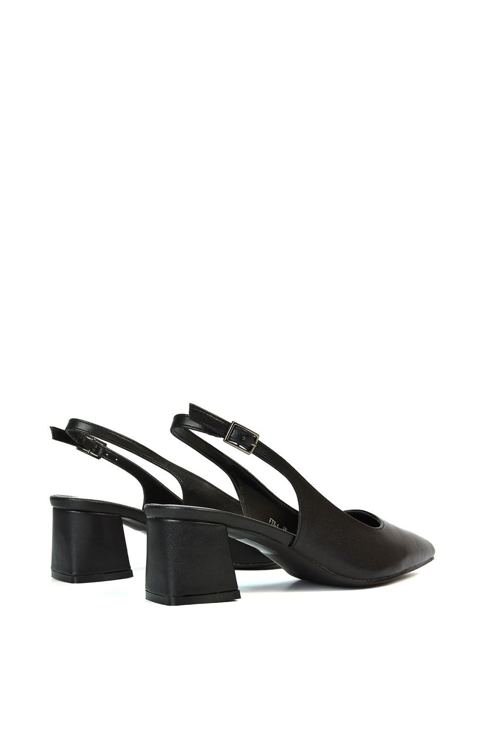 XY London 'Becky' Pointed Toe Slingback Court Shoe Heels image 6