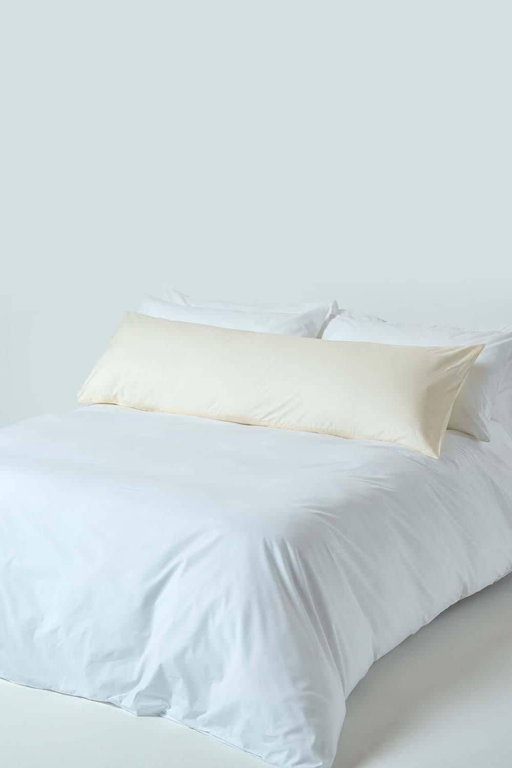 Homescapes Egyptian Cotton Housewife Body Pillowcase 200 TC image 2