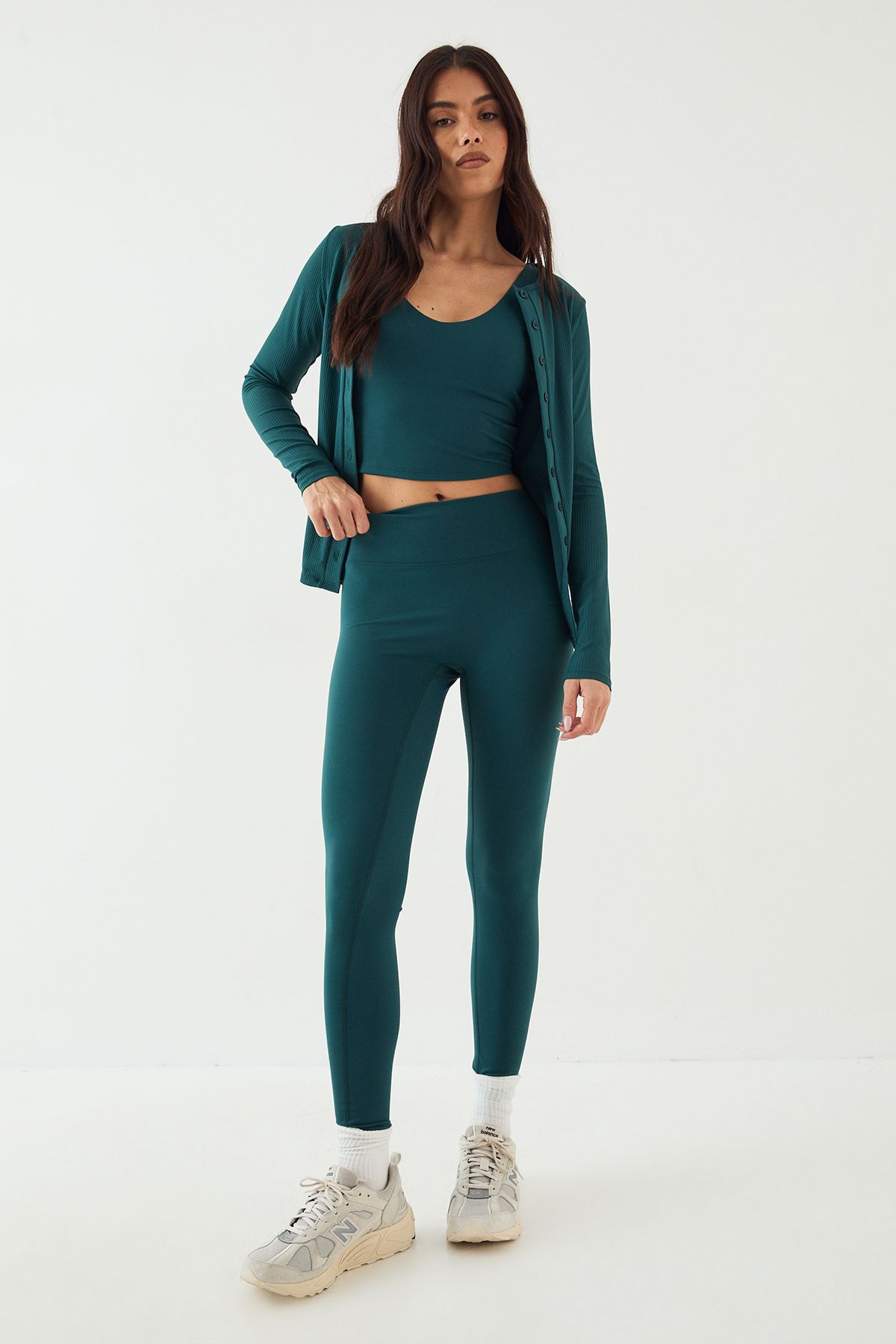 DSGN Studio DSGN Studio Ultra Sculpt High Waist Legging Pine image 3