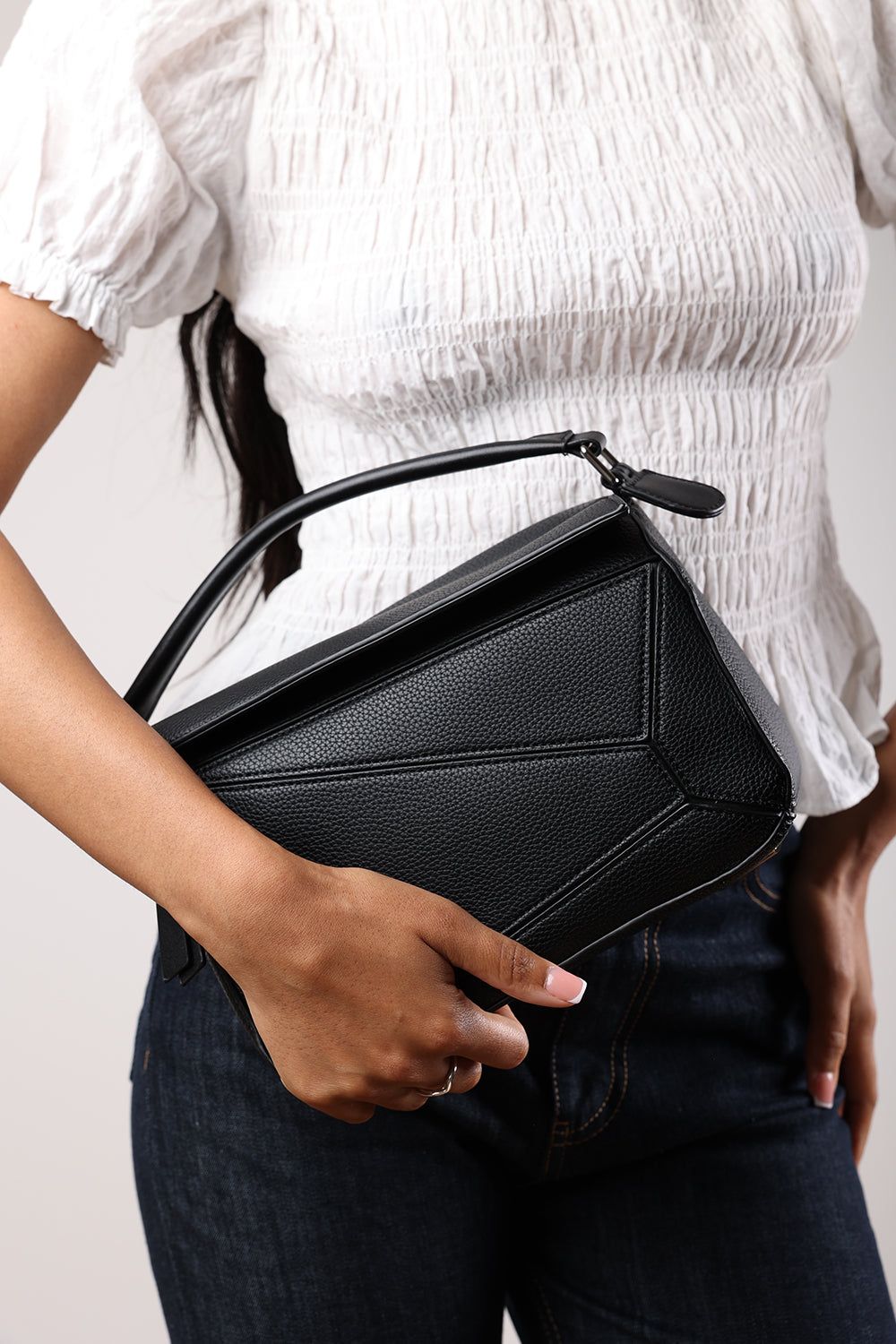 Where's That From 'Abrazo' Geometric Top Handle Bag image 1