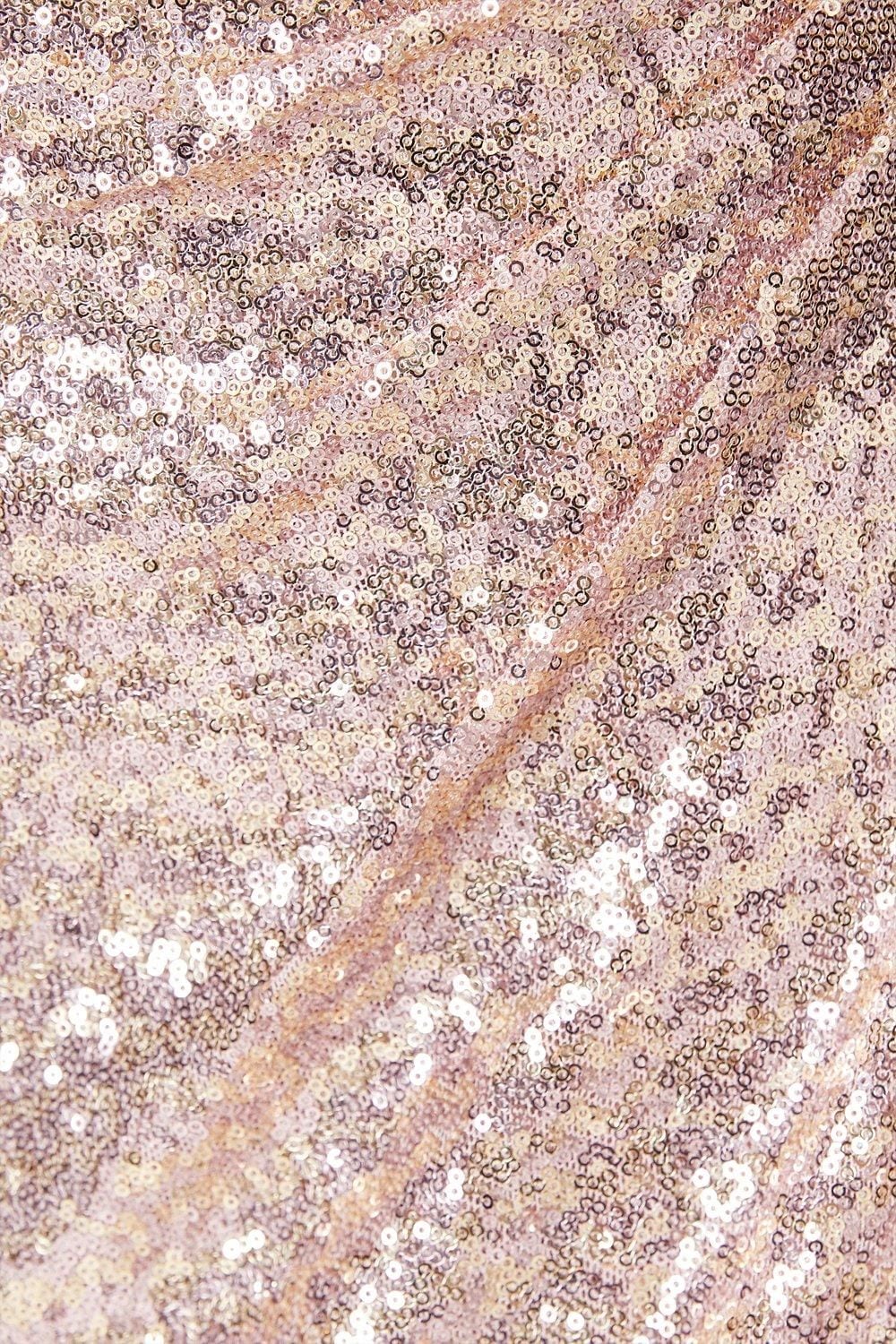 Coast Party Sequin Wrap Front Dress Champagne image 5