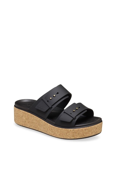 Crocs Brooklyn Buckle Low Wedge