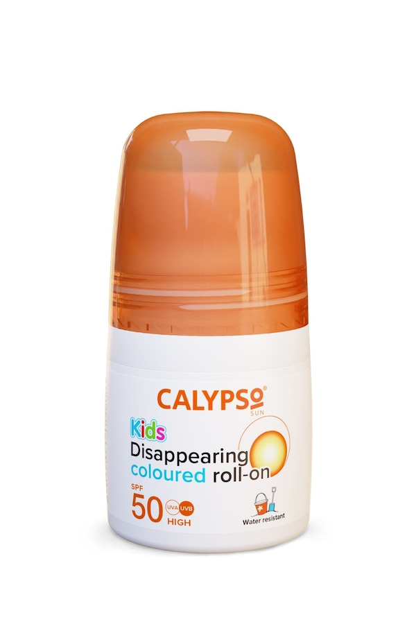 Calypso Kids Disappearing Coloured Roll-On SPF50