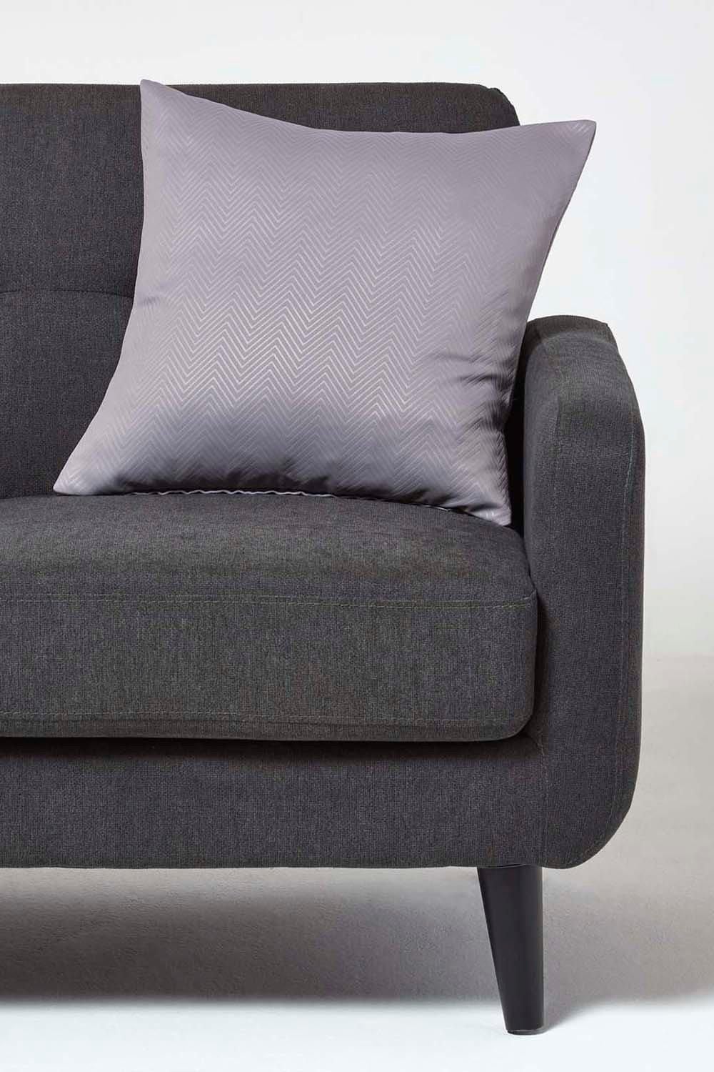 Homescapes Herringbone Cushion Cover image 2