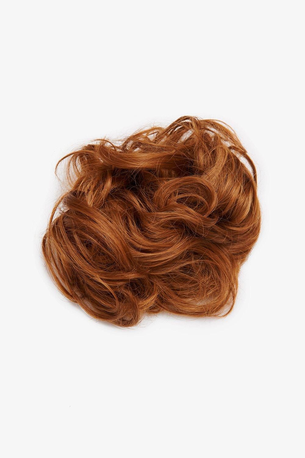 Lullabellz Premium Messy Bun Hair Up Scrunchie Mixed Auburn image 1