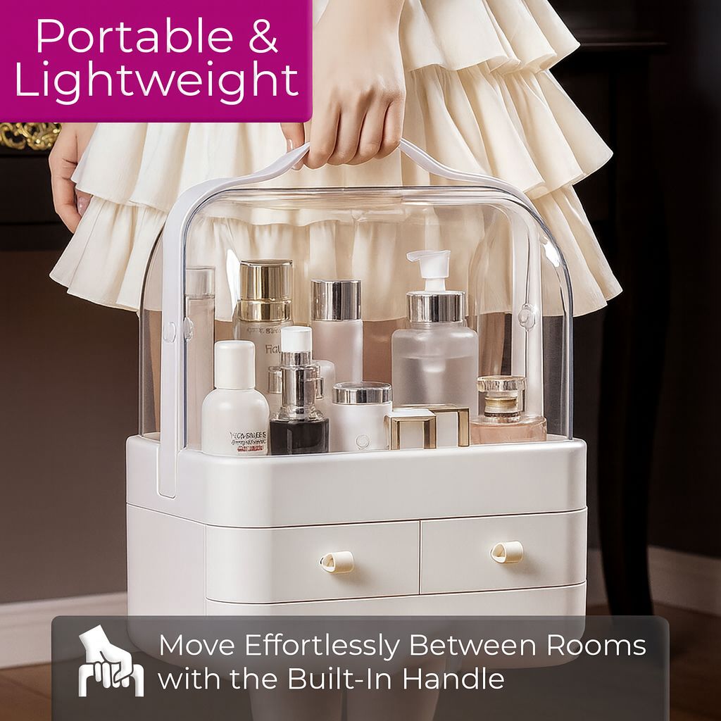 Neo Acrylic Makeup Organiser Cosmetic Storage Box image 6