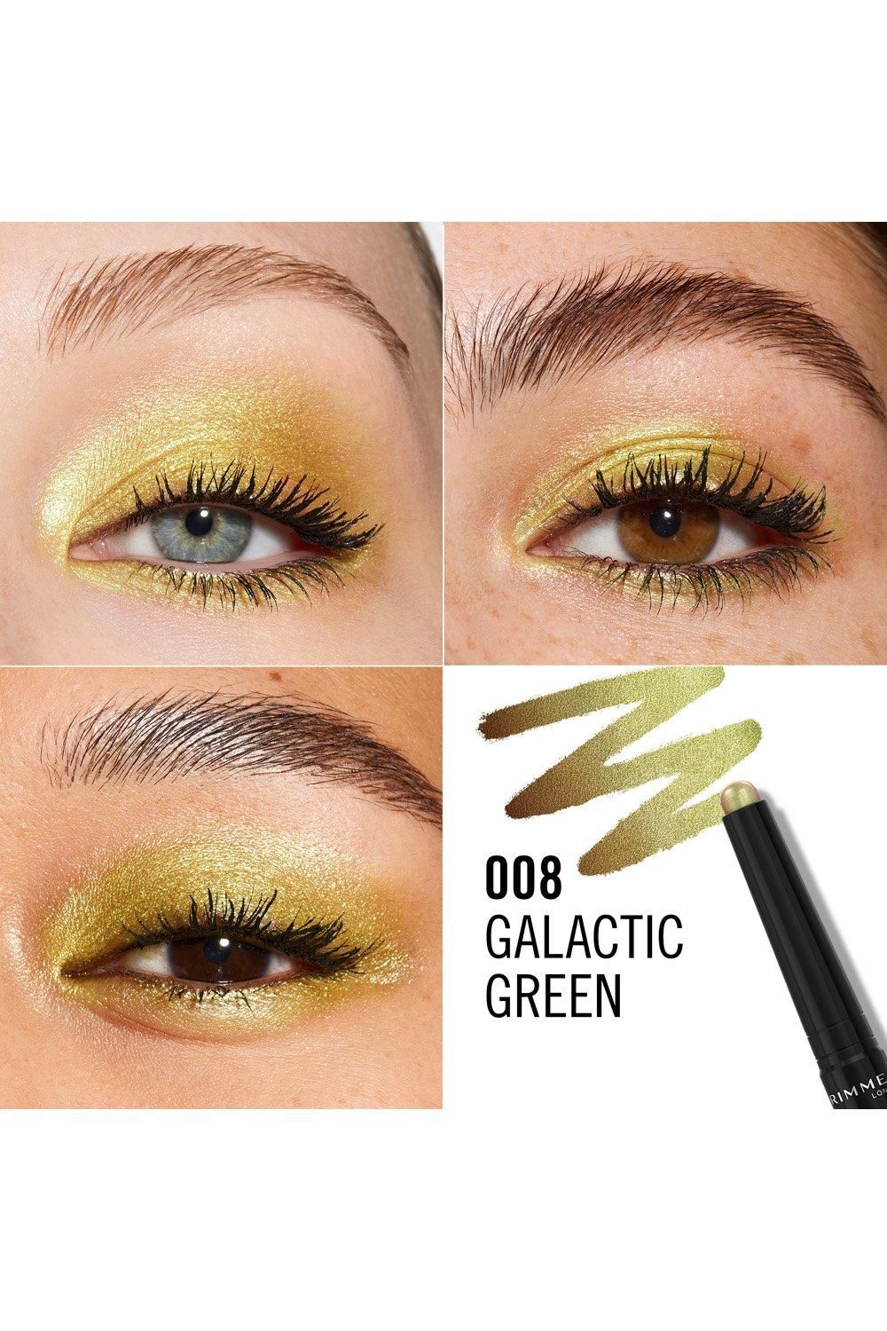 Rimmel London Wonder'Last Shadow Stick 1.64g Galactic Green image 3