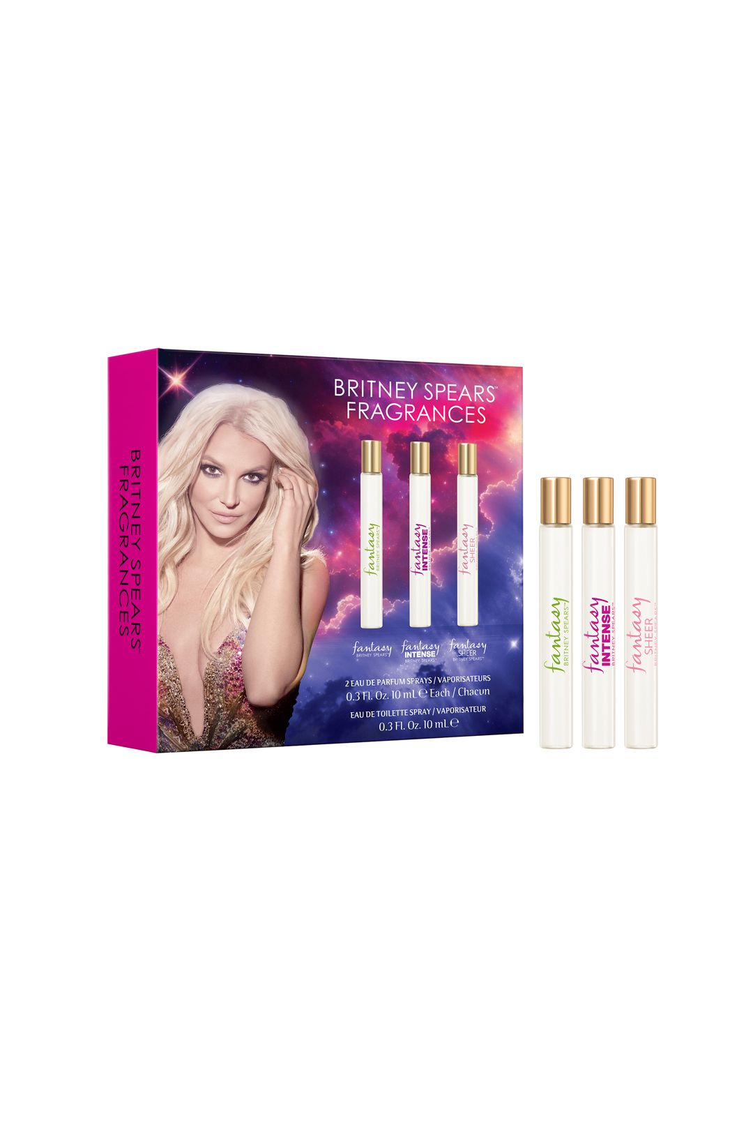 Britney Spears Fantasy x 3 10ml Gift Set Misc image 2