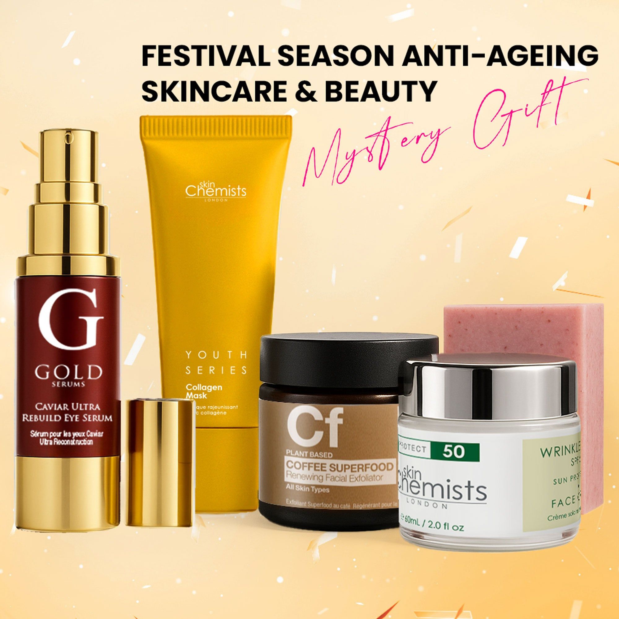 skinChemists professional Festival Season Anti-Ageing Skincare & Beauty Mystery Box image 2
