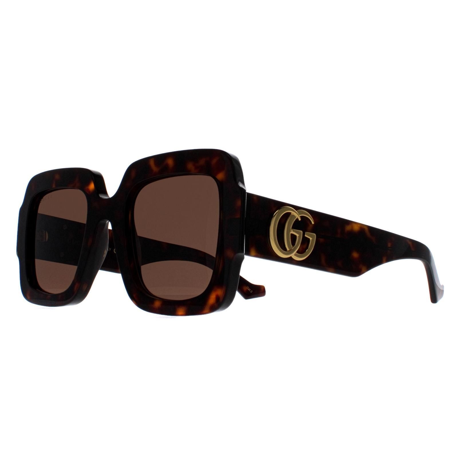 Gucci Square Havana Brown GG1547S image 3