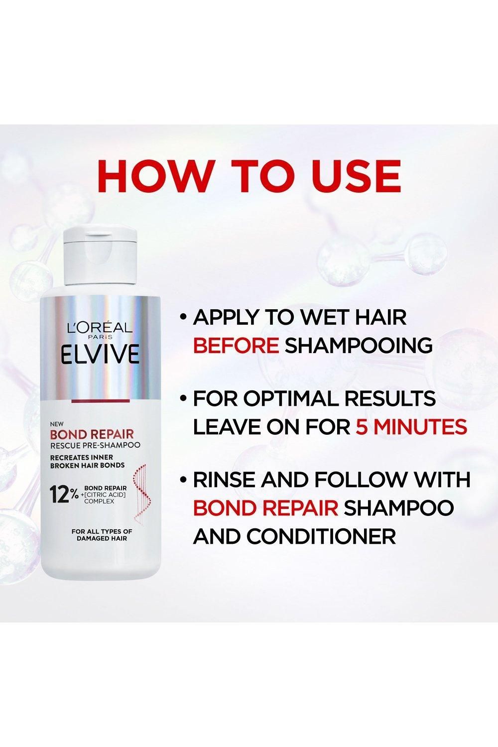 L'Oréal Paris Elvive Bond Repair Pre-Shampoo Treatment Multi image 7
