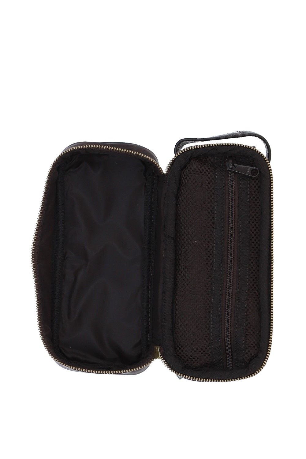 Ashwood Leather Real Leather Zip Wash Bag image 4