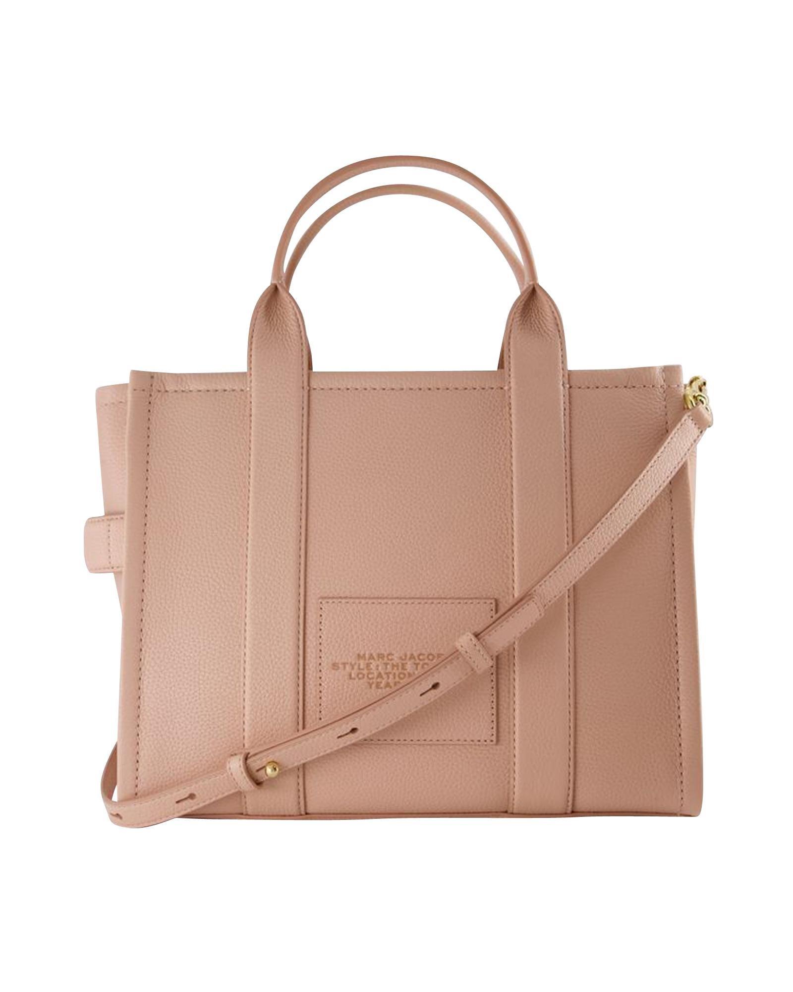 Marc Jacobs Mini Tote Bag Leather Handbag Wo - Pink | Pink